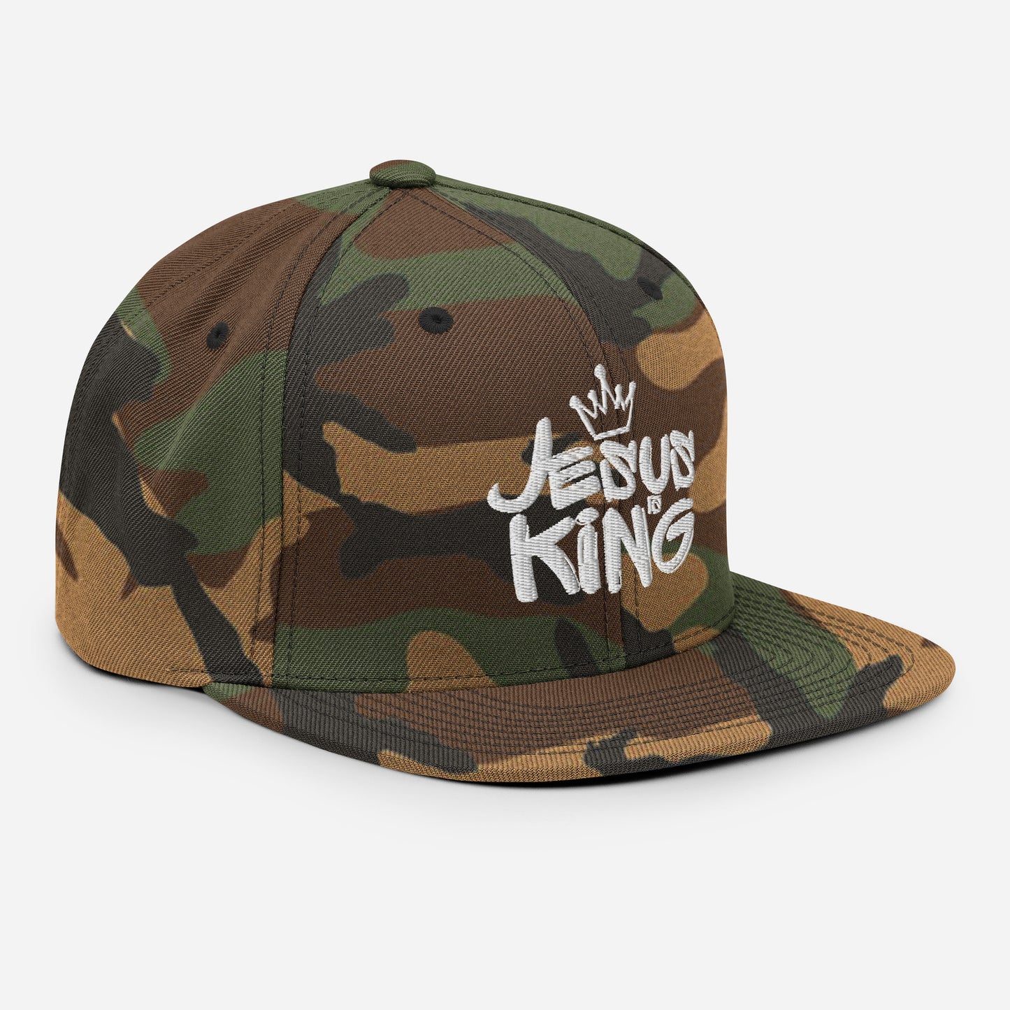 Jesus is King Snapback Hat