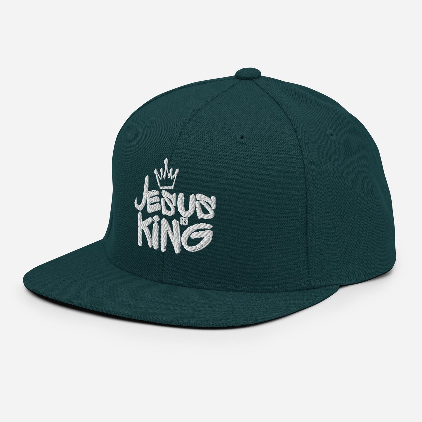 Jesus is King Snapback Hat