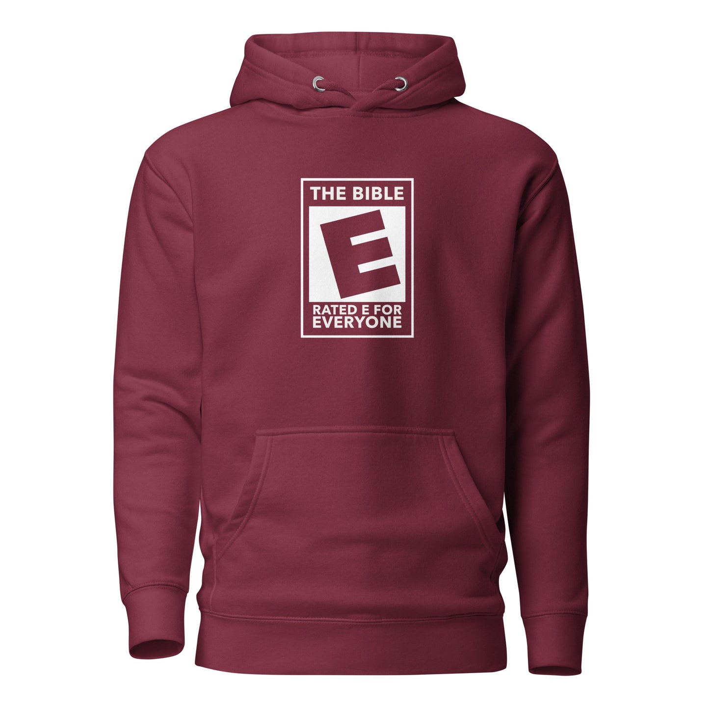 Rated E for Everyone Premium Unisex Hoodie