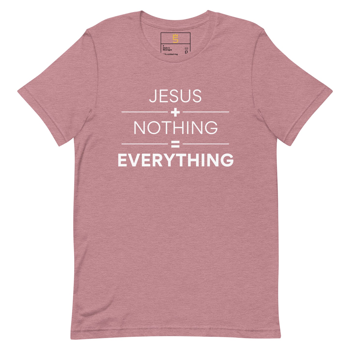 Jesus + Nothing = Everything