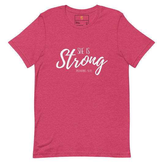 She is  Strong Unisex t-shirt